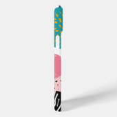 Schetsen en doodles op kleurrijke vormen Case-Mate iPhone case (Achterkant / Rechts)