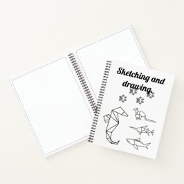 Schetsen en tekenen. notitieboek