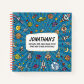 Schetsen en verkopen uit de buitenruimte notitieboek (Voorkant)