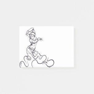 Schetsen van Flamenco-danser Post-it® Notes