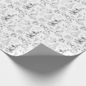 schetsen van wetenschappers die papier inpakken (Hoek)