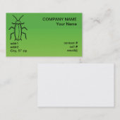 schetsen visitekaartje (Voorkant / Achterkant)