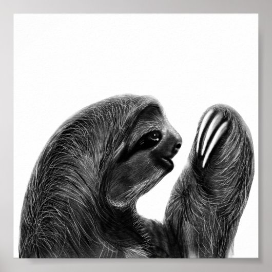 Schetsensleuf voor houtskool poster (Voorkant)