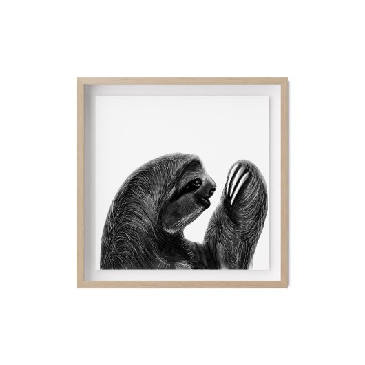 Schetsensleuf voor houtskool poster