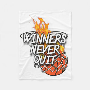 Schetskleding - Winnaars Nooit Stoppen - Fire Sket Fleece Deken