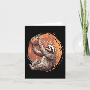 Schetskunst Tekening Schetsliefhebber Sloth Slam D Kaart