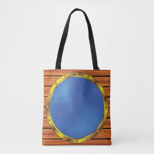 Schetsportaalraam met Blauwe Water Draagtas