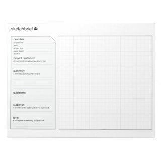 schetssamenvatting notitieblok