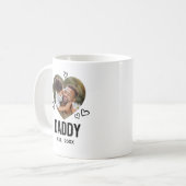 Schetste Daddy Heart Foto Koffiemok (Voorkant links)