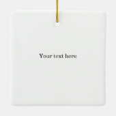 Schetteranker op maat (wit & zwart) keramisch ornament (Achterkant)