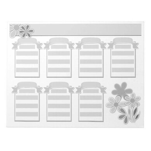 Scheur de agenda af, creëer jezelf notitieblok (Voorkant)