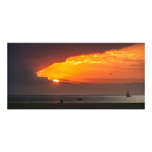 Scheur in de lucht - Marina Del Rey, CA Foto Afdruk