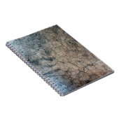 Scheurbreuk van de textuurgrunge notitieboek (Rechterzijde)