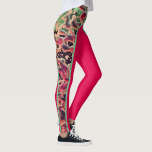 Scheut van roze leggings
