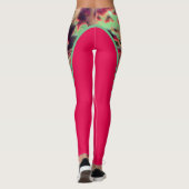 Scheut van roze leggings (Achterkant)