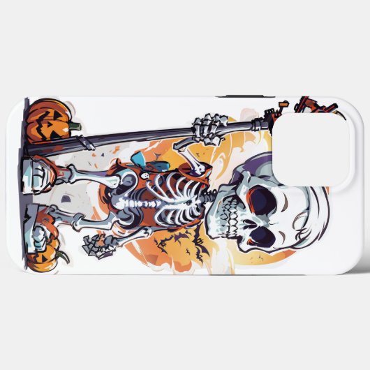 Scheut van schedel Case-Mate iPhone case (Achterkant (horizontaal))