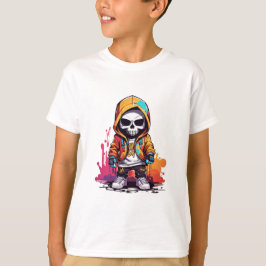 Scheut van schedel t-shirt