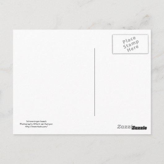 Scheveningen Briefkaart (Achterkant)