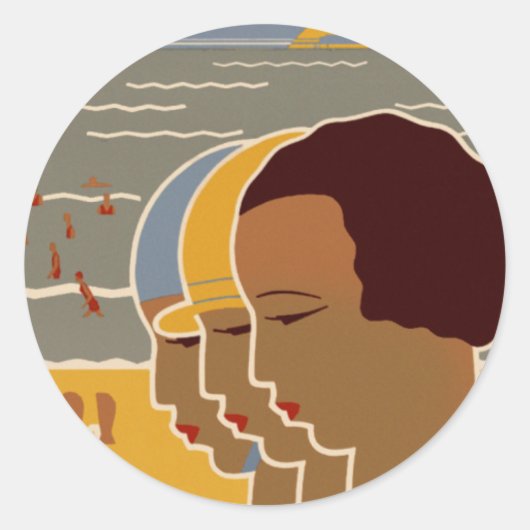 Scheveningen Ronde Sticker (Voorkant)