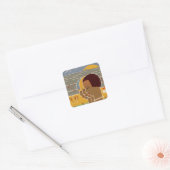 Scheveningen Vierkante Sticker (Envelop)