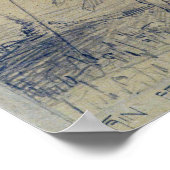 Schiele - Cain Slays Abel 1905 Poster (Hoek)