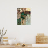 Schiele - Haven van Triëst Poster (Keuken)