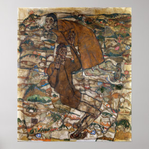 Schiele - Levitaion (De Blinde) Poster