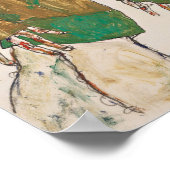 Schiele - Toewijding Poster (Hoek)