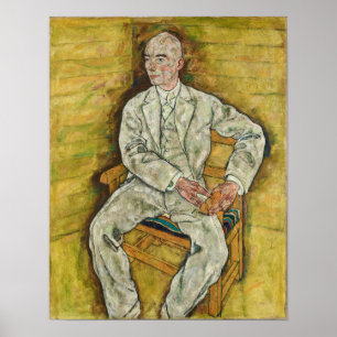 Schiele - Victor Ritter Von Bauer Poster