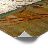 Schiele - winterwoningen ( Uitzicht van de studio  Poster (Hoek)