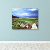 schiereiland canvas afdruk (Insitu (Houten vloer))