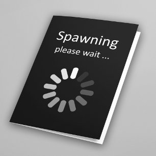 Schiet kuit wacht alstublieft - Leuke zwangerschap Aankondiging