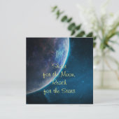 Schiet op voor de maan (Staand voorkant)