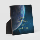 Schiet op voor de maan fotoplaat (Voorkant)