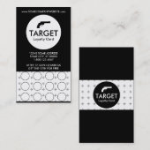 Schietbereik Doel Stempel Kaart (Voorkant / Achterkant)