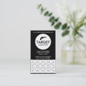 Schietbereik Doel Stempel Kaart (Staand voorkant)