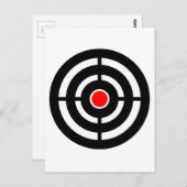Schieten boogschieten Doel Briefkaart (Voorkant / Achterkant)