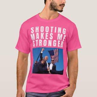 Schieten maakt me sterker Trump 2024 T-shirt