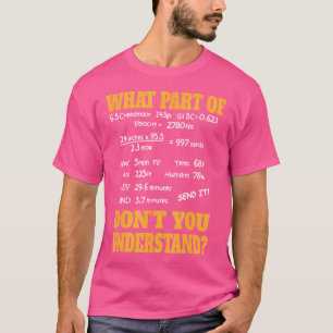 Schieten over lange afstand Competitief sport schi T-shirt