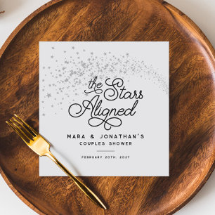 Schietende sterren De sterren Uitgelijnd Koppels D Servet