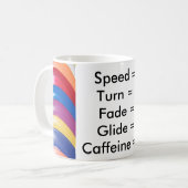 Schijf Golf 003 Koffiemok (Voorkant links)