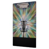 Schijf Golf Basket Silhouette Klembord (Links)