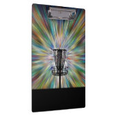 Schijf Golf Basket Silhouette Klembord (Rechts)