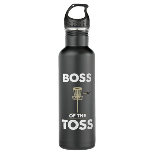 Schijf Golf - Boss of the Toss Waterfles (Voorkant)