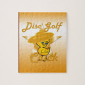 Schijf Golf Chick #10 Legpuzzel (Verticaal)
