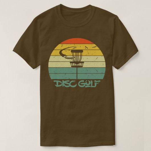 Schijf Golf Classic  Frisbee Golf T-shirt (Design voorkant)