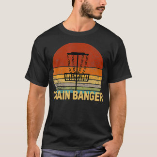  schijf Golf Dad Funny Chain Banger Basket T-shirt