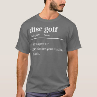 Schijf Golf-definitie T-shirt
