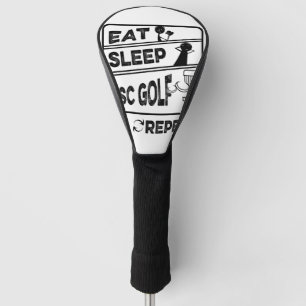 Schijf Golf Eat Sleep Herhalen Golfheadcover