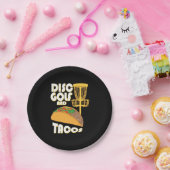 Schijf Golf en Tacos Papieren Bordje (Feest)